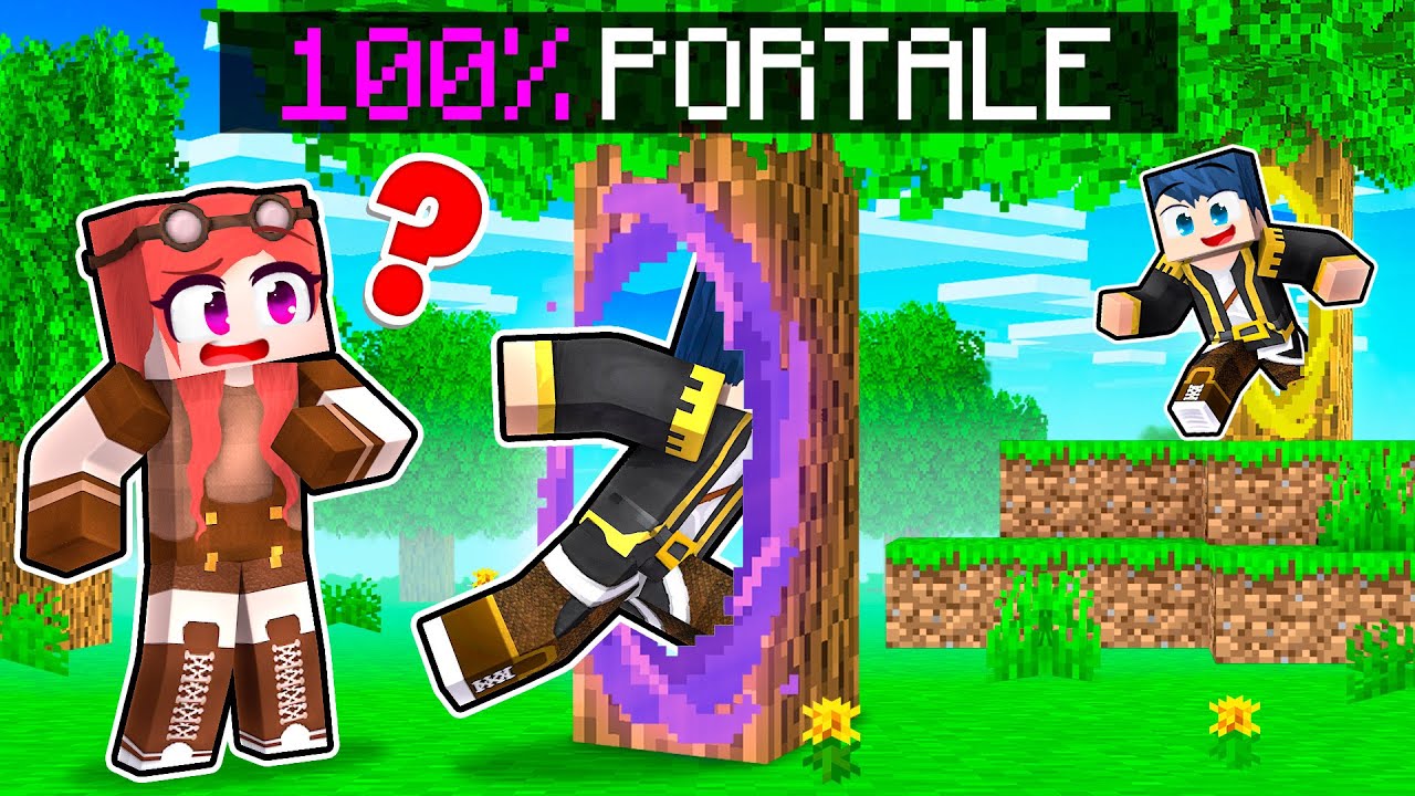 HO CREATO LA MODALITÀ DEI PORTALI SU MINECRAFT!