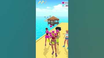 Makeover Run All Levels Android,iOS Gameplay Level #70 #shorts
