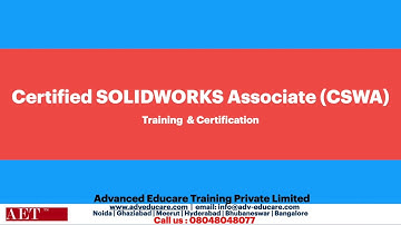 #CSWA Certification #SolidWorks #Intro