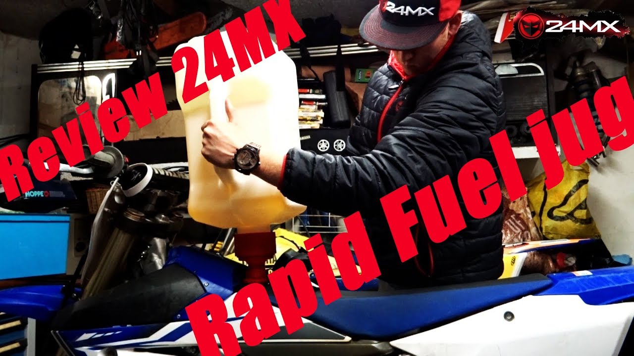 Review 24MX Rapid Fuel Jug 20L YouTube