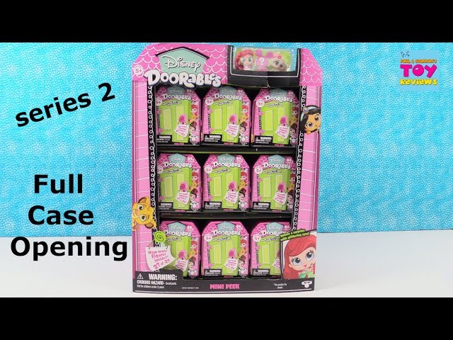 Disney Doorables Series 7 Mini Peek Mystery Pack, FULL CASE OF 18 PACKS