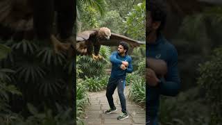🦅 Man vs Eagle – Who Wins? | Epic AI Short #Shorts