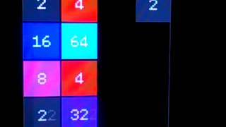 [プチコン] 数字パネルを重ねていくパズルゲーム"2048" screenshot 4