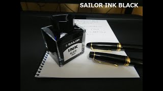 SAILOR INK BLACK