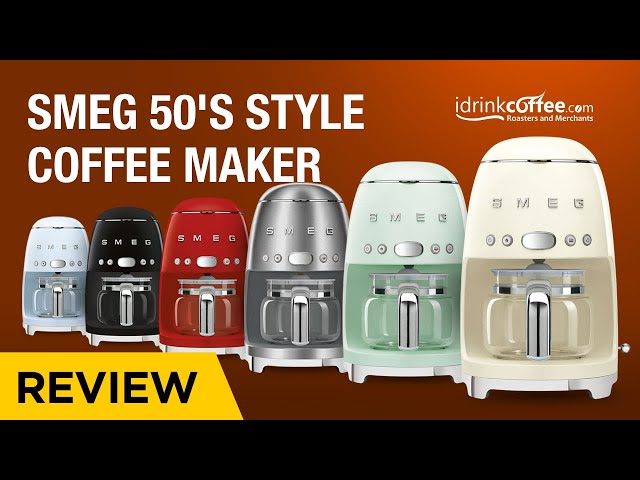 Filter Coffee Machine 50's Style by Smeg - Dimensiva