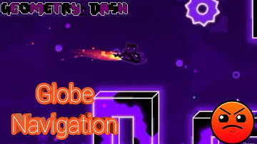Geometry Dash 2.11 | Globe Navigation 100% All coins | Hard