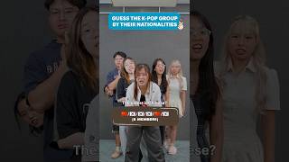 Guess The K-Pop Group By Their Nationalities #kpop