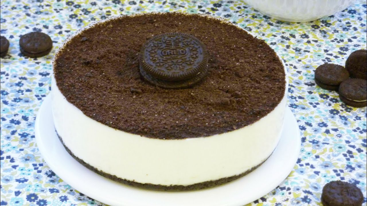 Cómo hacer tarta de oreo