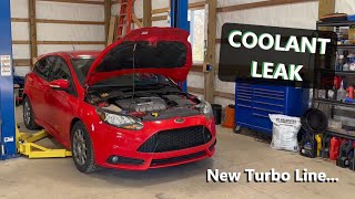 Fixing a Focus ST - Coolant Leak at the Turbo Line by Shawn Ferret 6,863 views 1 year ago 8 minutes, 23 seconds