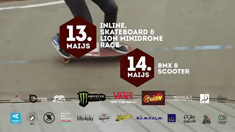 "Lion longboard race" Spring Kickoff 2017 promo