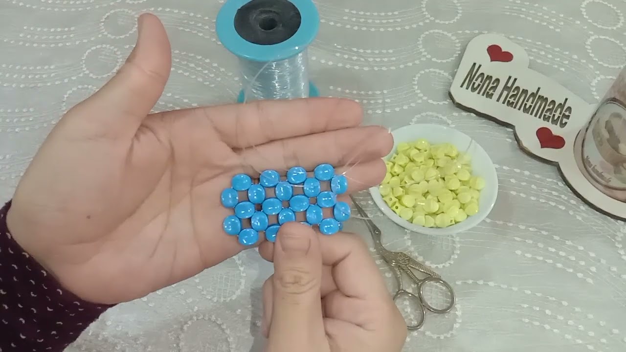 الغرزة الرباعية بالخرز بطريقتين مختلفتين للمبتدئيين مع نونا هاند ميد