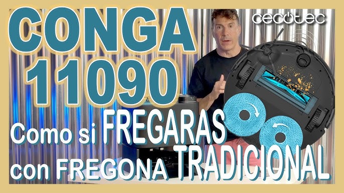 Como conectar un Cecotec Conga 12090 Twice Roller a la APP por WiFi 