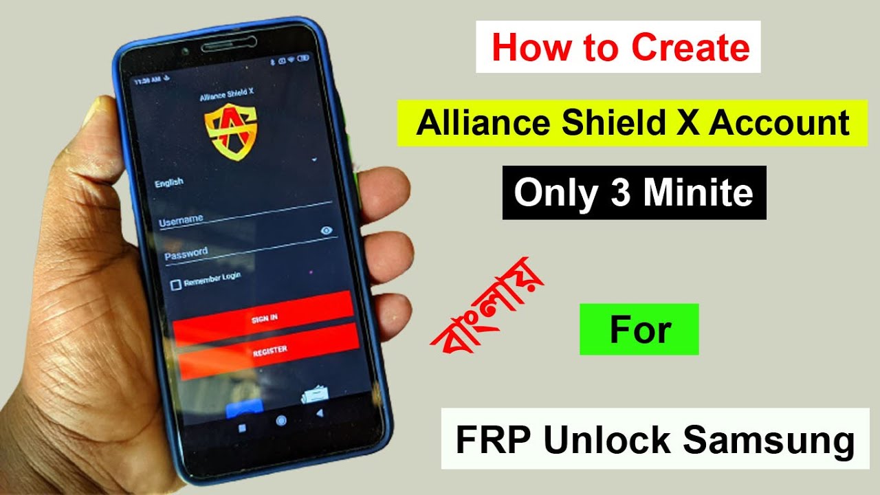 How to Register Alliance shield x Account, Create Alliance shield x account