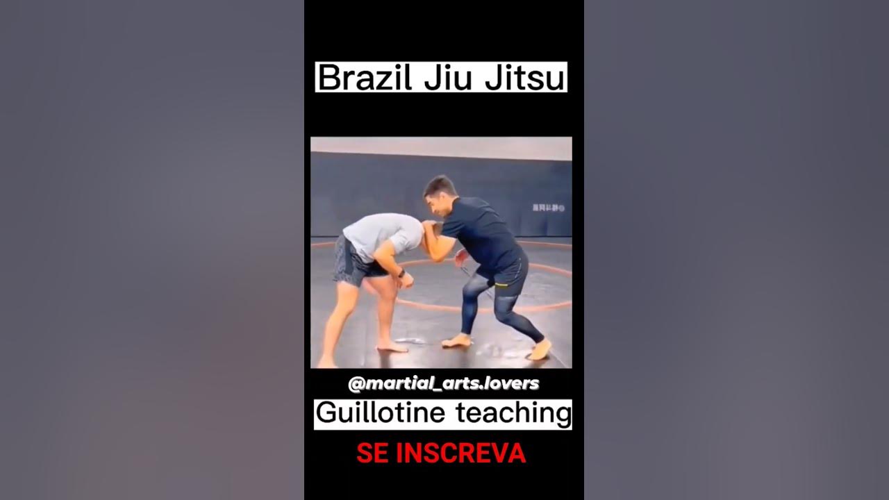 Posição de jiujitsu nogi guilhotina. martial_arts.lovers YouTube