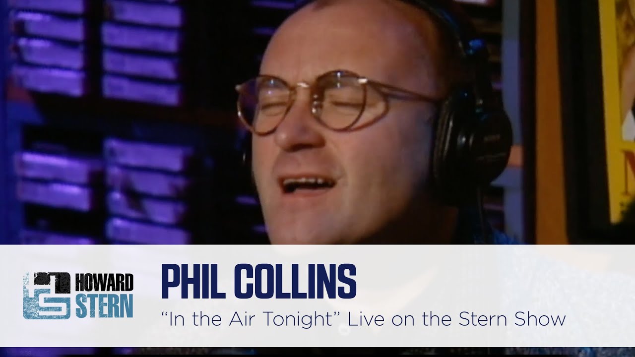 Phil Collins “In the Air Tonight” on the Stern Show (1996)