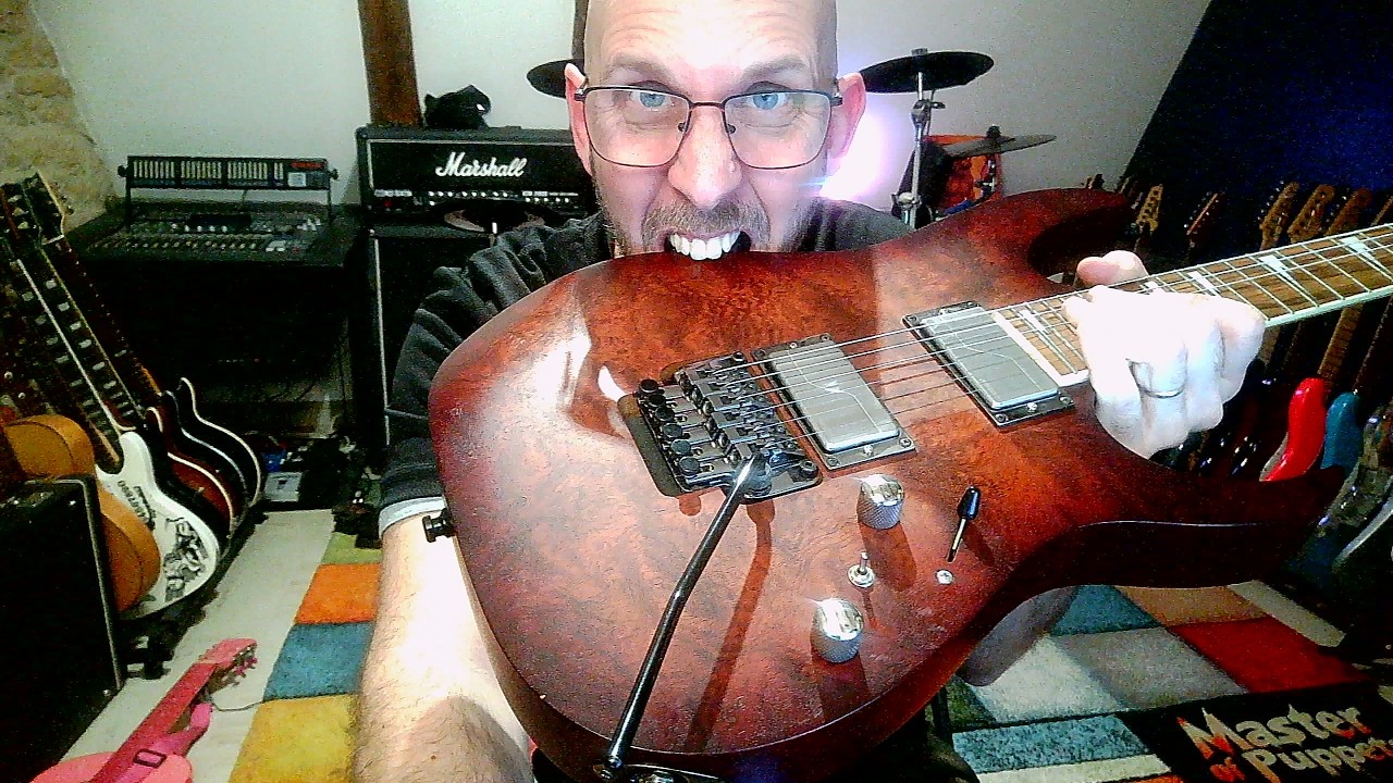 Over My Head  Vinnie Moore guitar cover