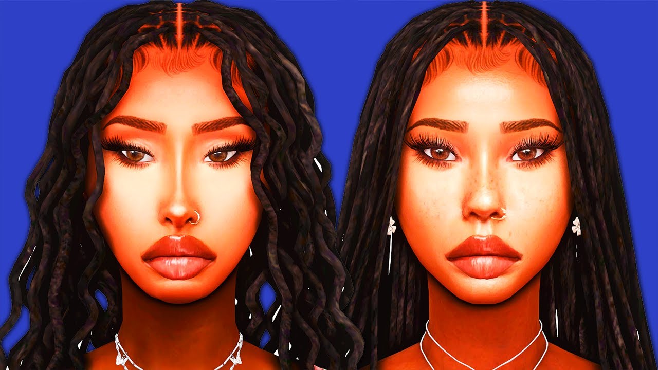 ★sims★ 💙 Sims 4 CAS - hurry Female Sim Dump 2025 | CC Folder & SIM