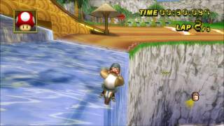 [MKW TAS] DS Yoshi Falls - 57.949
