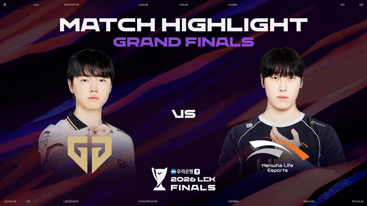 GEN vs HLE | 매치 하이라이트 | 2026 우리은행 LCK 결승전
