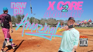 ALL NEW X CORE 2 TECH!!  Reviewing the USA/ASA Anarchy Autism Awareness Slowpitch Softball bat!