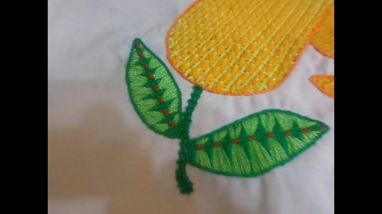 Bordado Fantasia Hoja Marga