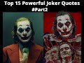 Attitude Quotes  The Joker Quotes About Life - Best ...