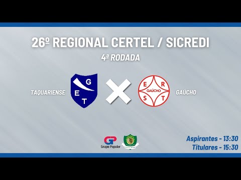 REGIONAL CERTEL / SICREDI 2025 - 8ª RODADA | JORNADA ESPORTIVA