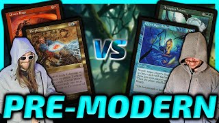 Counter Burn Vs Quiet Madness Paper Premodern Mtg Gameplay 2025