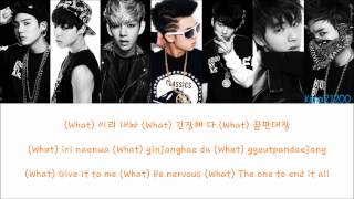 Video thumbnail of "BTS (Bangtan Boys) - Bulletproof [Hangul/Romanization/English] Color & Picture Coded HD"