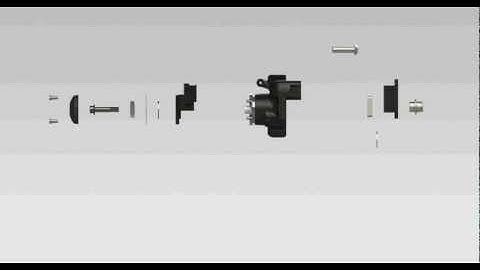Group 29 Assembly Animation Shimano 465 Brake Caliper