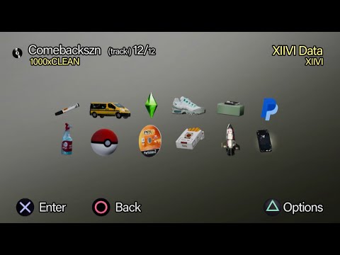XIIVI MXTI SH 1000xCLEAN Lyrics Visualizer