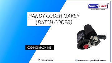 Handy Coder Maker  (Batch Coder Machine) in Jaipur  CONTACT- +91 9109108483
