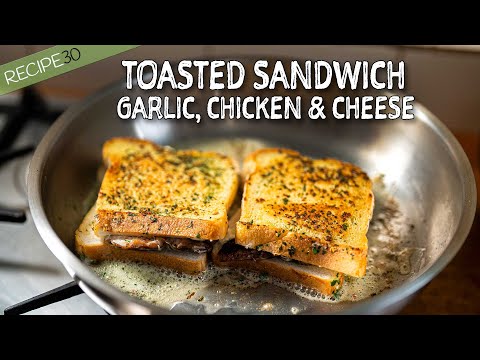 Chicken and Cheese Sandwich - Easy Meals with Video Recipes by Chef Joel  Mielle - RECIPE30