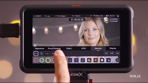 Atomos Ninja V & Canon EOS-R – Setup Guide