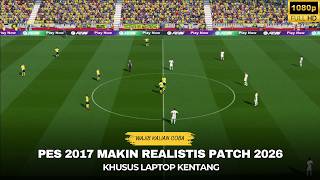 PES 2017 INI SEPERTI DI PS3 DENGAN GRAFIS REALISTIS DAN LAPTOP KENTANG !