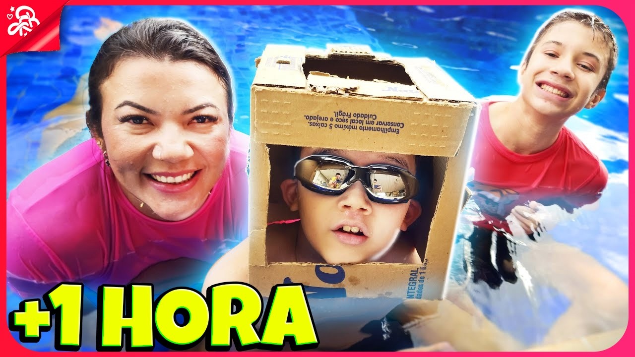 ENTRAMOS NA PISCINA DA MANSÃO PELA PRIMEIRA VEZ +1 HORA VLOG