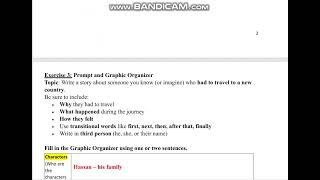 G3 Writing Handout Solution Video