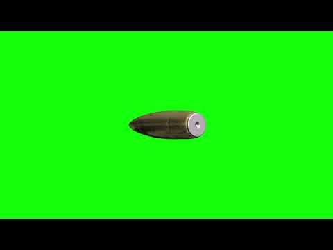 gun fire green screen