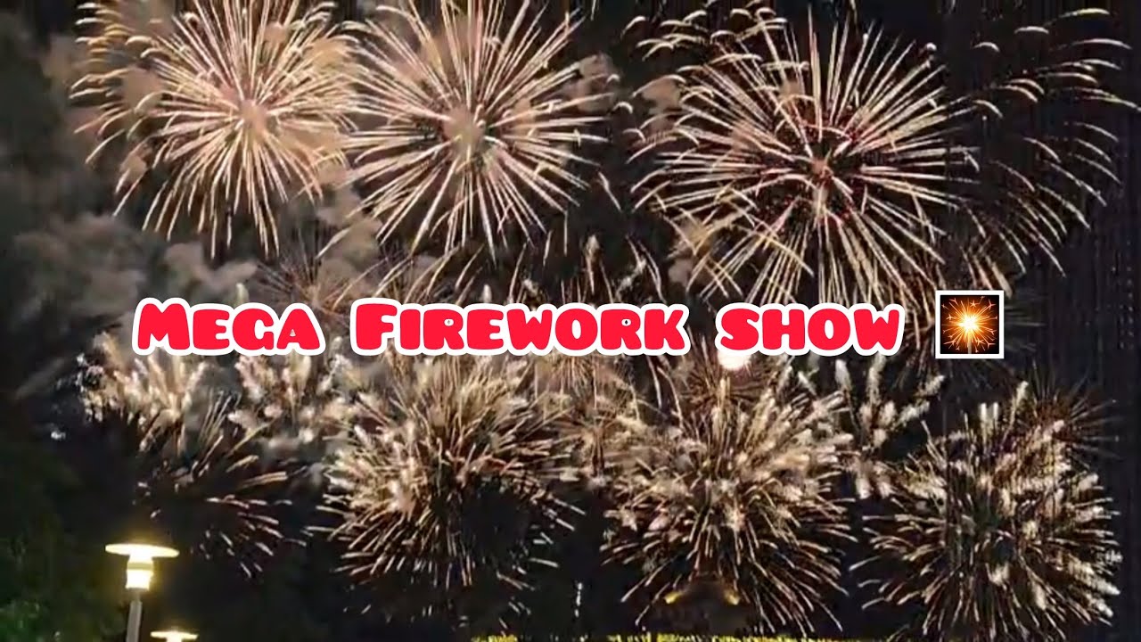 Mega Fireworks | Crackers Show | Ultimate Colorful Night Sky Explosion | Most Satisfying Fireworks