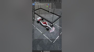How to design F1 - 12. Rendering #formula1 #f1 #blender #cardesign #car #3d  #blender3d #3drender