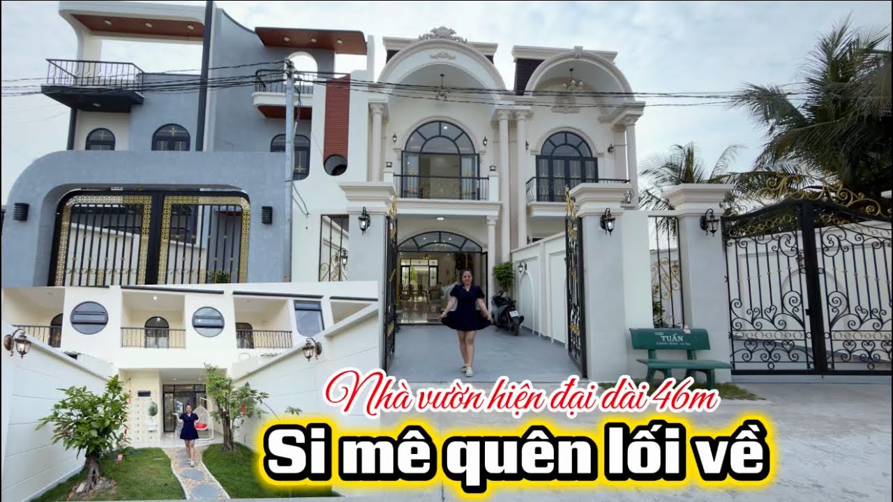 🎉Chúc mừng Năm mới căn nhà dài tận 46m ở thích cho đại gia đình nhiều thế hệ vùng ven về SG chỉ 30p
