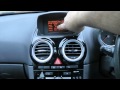 Vauxhall / Opel Hidden Temperature, Battery Voltage, Remaining fuel Display