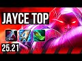 JAYCE vs YORICK (TOP) | 45k DMG | KR Diamond | 25.21