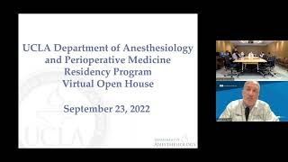 2022 UCLA Anesthesiology Residency Virtual Open House