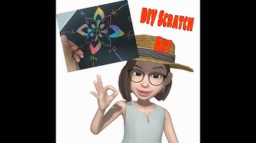 Easy DIY Scratch Art Paper