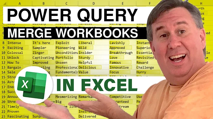 Learn Excel - Combine Workbooks With Common Column - Podcast 2216