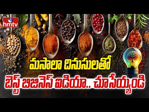 To The Point : మసాలా దినుసులతో  బెస్ట్ బిజినెస్ ఐడియా.. చూసేయ్యండి | Best Business With Spices |hmtv - HMTVNEWS