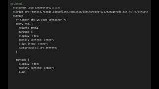 How to Create a QR Code Using JavaScript | Simple & Fast Tutorial