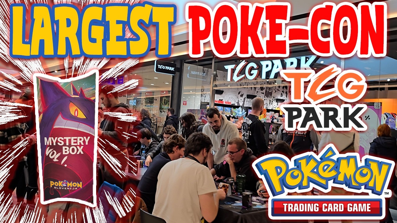 WE GOT A MYSTERY BOX AT THE LARGEST POKEMON CONVENTION IN SLOVENIA ...