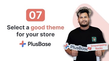How to select a good theme for your Dropshipping business | PlusBase Hindi Tutorial